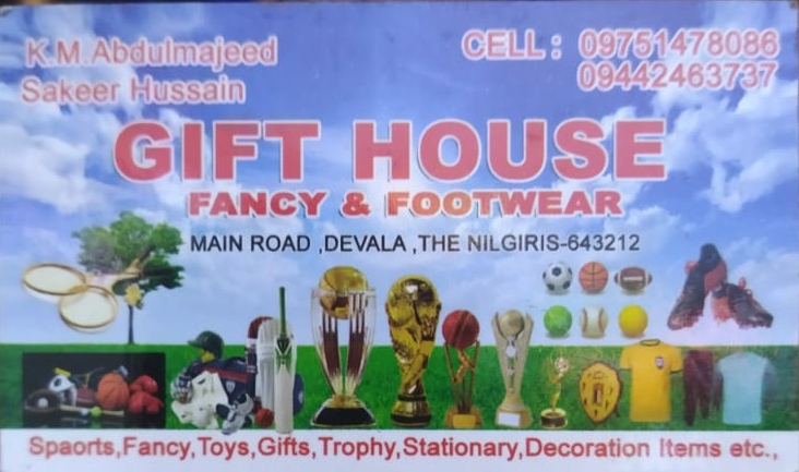 GIFT HOUSE FANCY & FOOTWEAR DEVALA